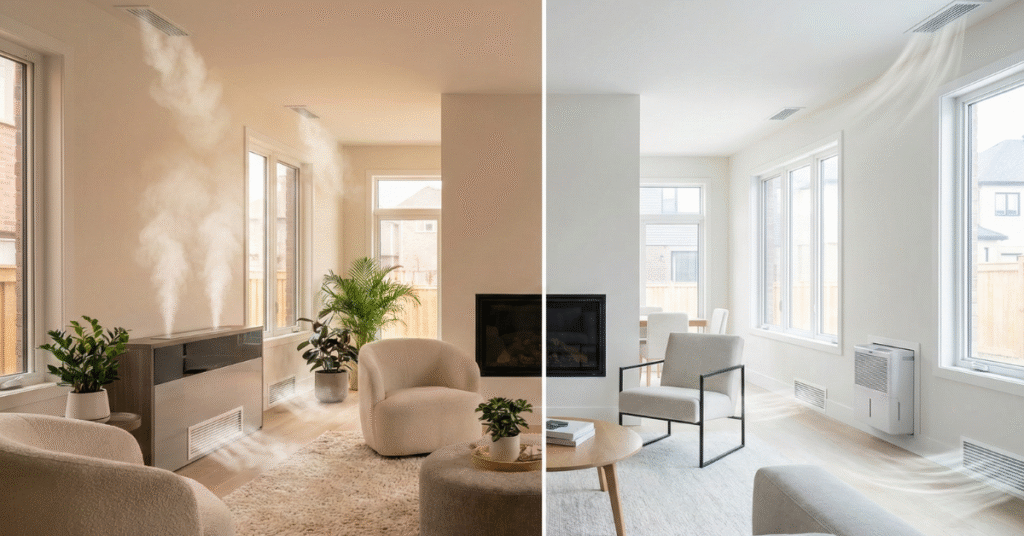 Humidifier vs Dehumidifier