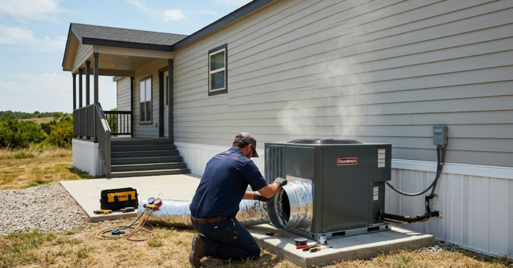 Mobile Home AC Installation Guide 
